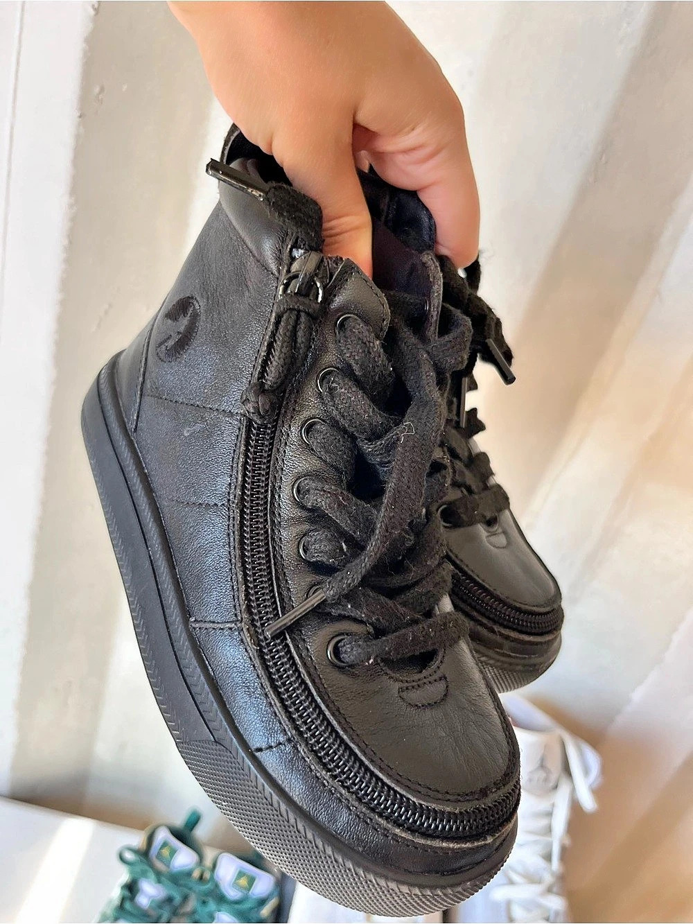 Billy Black High Top Sneakers